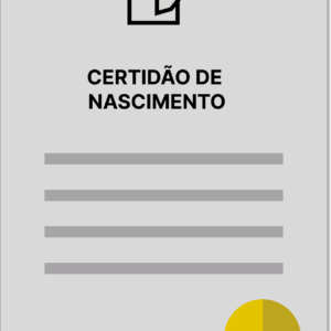CERTIDÃO DE NASCIMENTO